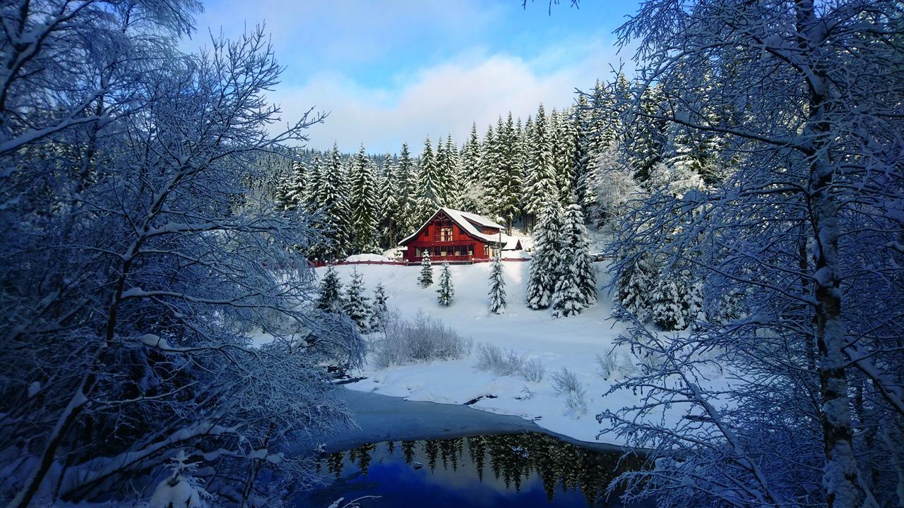 Jezirko Lesni Restaurant & Penzion Jáchymov Exterior foto